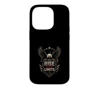 Soar Beyond Limits - Eagle Motivational Design Case for iPhone 14 Pro