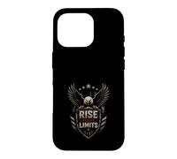 Soar Beyond Limits - Eagle Motivational Design Case for iPhone 16 Pro