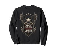 Soar Beyond Limits - Eagle Motivational Design Sweatshirt