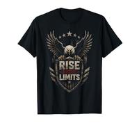 Soar Beyond Limits - Eagle Motivational Design T-Shirt