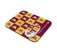 SOAR Collegiate Wireless Mouse and Mouse Pad- Checkered, Minnesota Golden Gophers