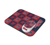 SOAR Collegiate Wireless Mouse and Mouse Pad- Checkered, Ole Miss Rebels