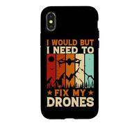 Soar High With Drone Mastery Fun Flying Design Case for iPhone X/XS