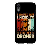 Soar High With Drone Mastery Fun Flying Design Case for iPhone XR