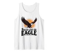 Soar Like An Eagle Christian Isaiah 40:31 Tank Top