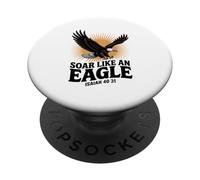 Soar Like An Eagle Isaiah 40:31 Christian PopSockets Adhesive PopGrip