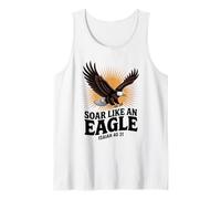 Soar Like An Eagle Isaiah 40:31 Christian Tank Top