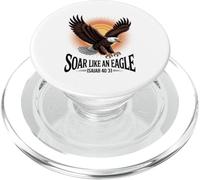 Soar Like An Eagle Isaiah 40:31 Strength PopSockets PopGrip for MagSafe