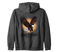 Soar Like An Eagle Isaiah 40:31 Zip Hoodie