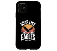 Soar Like Eagles Isaiah 40:31 Christian Bible Verse Case for iPhone 11