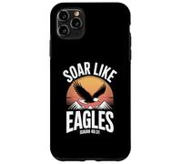 Soar Like Eagles Isaiah 40:31 Christian Bible Verse Case for iPhone 11 Pro Max