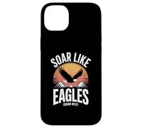 Soar Like Eagles Isaiah 40:31 Christian Bible Verse Case for iPhone 14 Plus