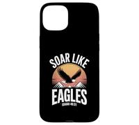 Soar Like Eagles Isaiah 40:31 Christian Bible Verse Case for iPhone 15 Plus