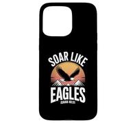 Soar Like Eagles Isaiah 40:31 Christian Bible Verse Case for iPhone 15 Pro Max