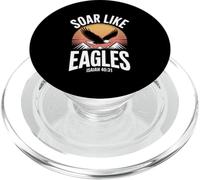 Soar Like Eagles Isaiah 40:31 Christian Bible Verse PopSockets PopGrip for MagSafe