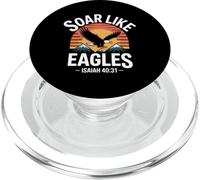 Soar Like Eagles Isaiah 40:31 Christian Bible Verse PopSockets PopGrip for MagSafe