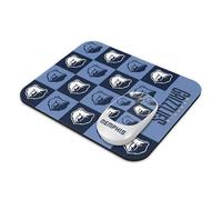 SOAR NBA Wireless Mouse and Mouse Pad- Checkered, Memphis Grizzlies