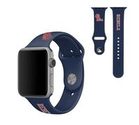 SOAR NCAA Silicone Watch Band 38mm, Ole Miss Rebels