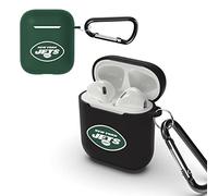 SOAR NFL Protective Case For Ear Buds- 2 Pack, New York Jets