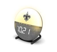 SOAR NFL Sunrise Alarm Clock, New Orleans Saints