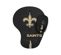 SOAR NFL Wireless Mouse and Mouse Pad, New Orleans Saints