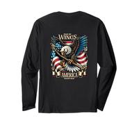 Soar On Wings Like an Eagle, America, Isaiah 40:31 Christian Long Sleeve T-Shirt