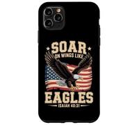 Soar On Wings Like Eagles Isaiah 40:31 Design Case for iPhone 11 Pro Max