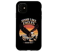 Soar on Wings like Eagles Isaiah 40:31 Eagle Design Case for iPhone 11