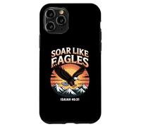 Soar on Wings like Eagles Isaiah 40:31 Eagle Design Case for iPhone 11 Pro