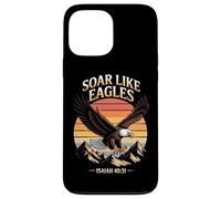 Soar on Wings like Eagles Isaiah 40:31 Eagle Design Case for iPhone 13 Pro Max