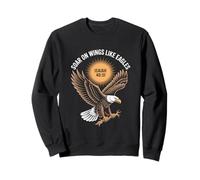 Soar On Wings Like Eagles Isaiah 40:31 Sweatshirt