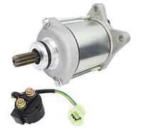 Soarider Starter & Relay for Honda TRX250TM TRX250TE 2008-2020 Trx250 Honda Recon 250 2008-2020 ES, fits for 31200-HM8-B61, 19642