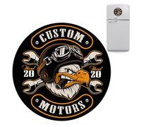 Soaring Bird Decal - Weatherproof Falcon Emblem, Custom Raptor Frame Sticker | Die-Cut Car INSIGNIAs with Bird of Prey Logo, Bumper Sticker Vehicle Decal, Body Stickers for Bikes