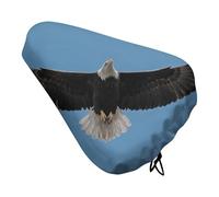 Soaring Eagle Bike Seat Cover - Waterproof Bike Seat Cushion for Women & Men, Comfort, Soft Bicycle Saddle Covers Universal Fit Road/Mountain/Spin Bikes with Drawstring