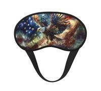 Soaring Eagle Print Blackout Sleep Mask, Light Blocking Eye Mask for Sleeping Travel, Camping, Shift Work