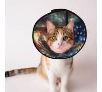 Soaring Eagle Soft Dog Cone Collar, Depets Adjustable Recovery Pet Cone E-Collar for Cats Kittens Rabbits, Comfy Elizabethan Collar