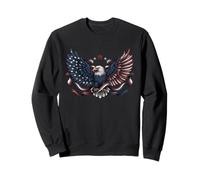 Soaring Spirit Patriotic USA Eagle Wings of Freedom Liberty Sweatshirt