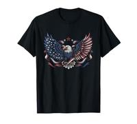 Soaring Spirit Patriotic USA Eagle Wings of Freedom Liberty T-Shirt