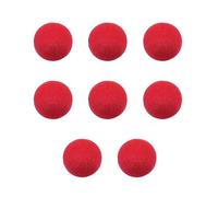 soaringhope 8 Pack Red Sponge Clown Noses for Adults & Kids - Funny Novelty Nose Glasses Costume Party Accessories, Practical Jokes, Halloween, Christmas Gag Gifts , Circus Theme Parties