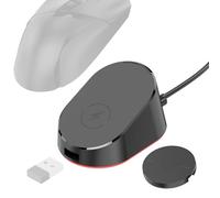 Soarking Compact Magnetic Computer Mouse Charging Dock R3 for Razer Basilisk V3 Pro, Cobra Pr, Naga V2 Pro, Auto Shut-Off, Switch LED Charge Status, Anti-Slip Base, 6.6ft Cable