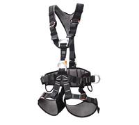 SOB CE Certified Climbing Harness，Full Body Climbing Harness，Mountaineering Rock Climbing Harness, Detachable Waist Adjustable Safety Belt for Rappelling Fire Rescuing Tree Climbing Arboris