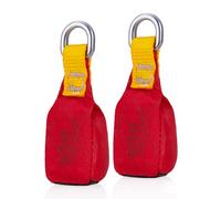 SOB Outdoor Throw Weight Bag, Arborist's Rope Throwing Bag with D-Ring, Multipurpose Rock Climbing Sandbag for Tree Rock Climbing (Red, 10.6 OZ)