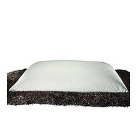 Sobakawa Traditional Buckwheat Standard Size Pillow Organic Cotton with Natural Technology for Cool Sleep, Neck Support for Back and Side Sleepers or as a Meditation Cushion,White