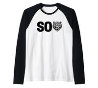 Sobear Sobriety Anniversary Sober AA NA Recovery Bear Raglan Baseball Tee
