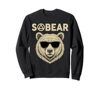 Sobear Sobriety Anniversary Sober AA NA Recovery Bear Sweatshirt