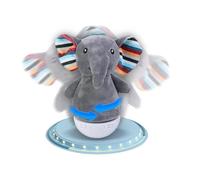 Sobebear Baby Tumbler Animal Toy, Soft Stuffed Elephant Toy, Night Light Lamp, Colorful Toy, Easy to Carry, Perfect for Boys & Girls Age 0-1+ Years