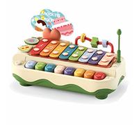Sobebear Kids Hand Knock Musical Instrument Durable & Colorful Xylophone for Early Education Multifunctional Toddler Toy Set for Girls & Boys, Ages 1-3 Years