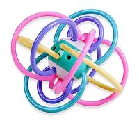 Sobebear Kids Soft Baby Teether, Soft Healthy & Safe Material Infants, Easy to Clean, Lightweight, Baby Teether Toy for Girl & Boy 6 Months Old+ (Blue)