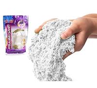 Sobebear Sand Art & Craft Set for Kids, Fun Toy with Squishy Sand, Colorful Playset for Children Age 3+ (White, 500gm)