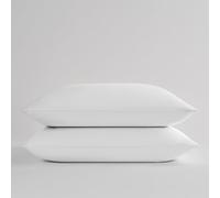 Sobel Westex: 2 Pack Sahara Nights Bed Pillow for Sleeping | Back & Stomach | Hotel Quality, 233 TC, 100% Cotton Case, Gel Fiber Fill | Hypoallergenic, Soft, Washable (20 x 30’’, Two Pack, Queen Size)